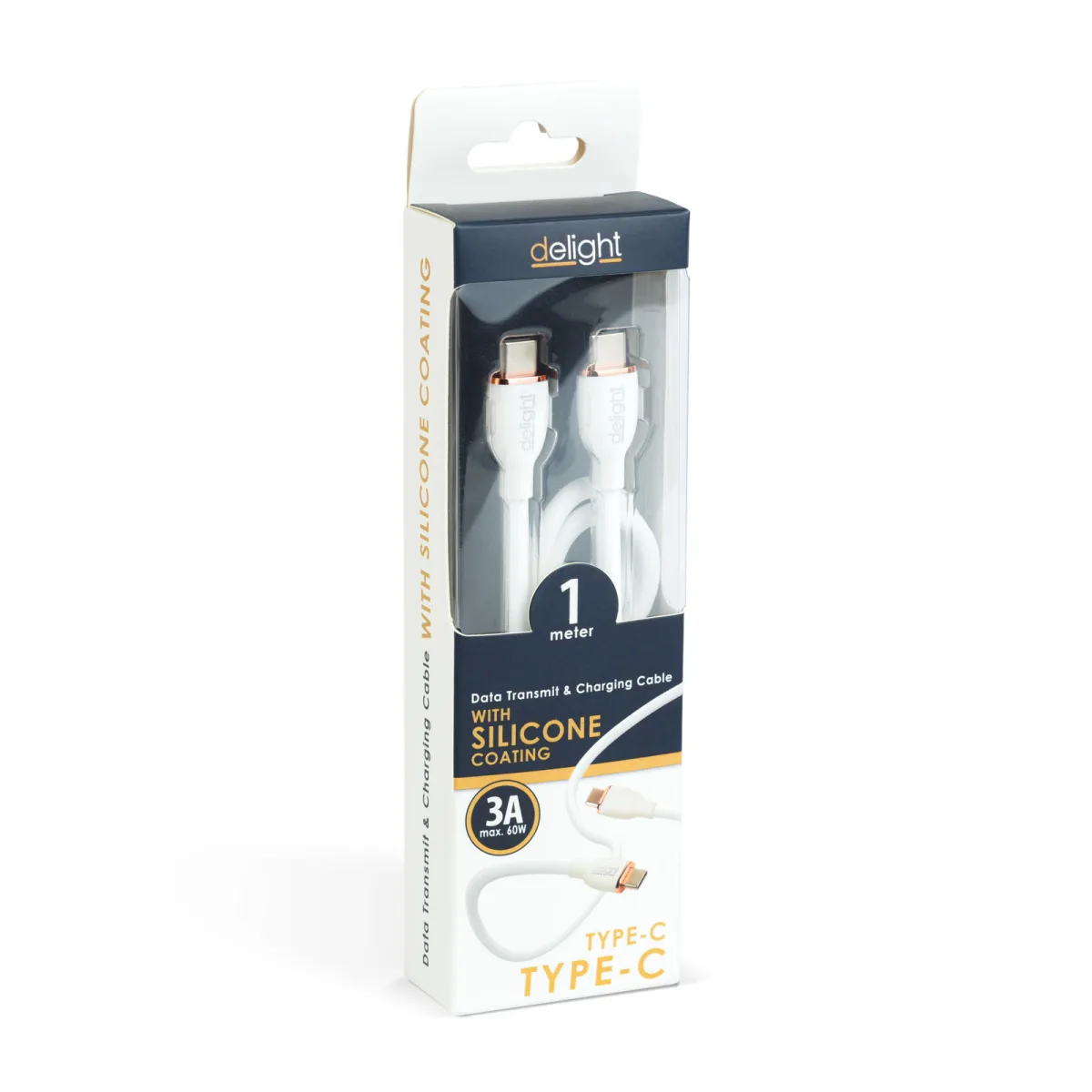 Cablu USB Type C la Type C 1m incarcare rapida 60W 3A si transfer date pentru telefoane, tablete si drone - imagine 4