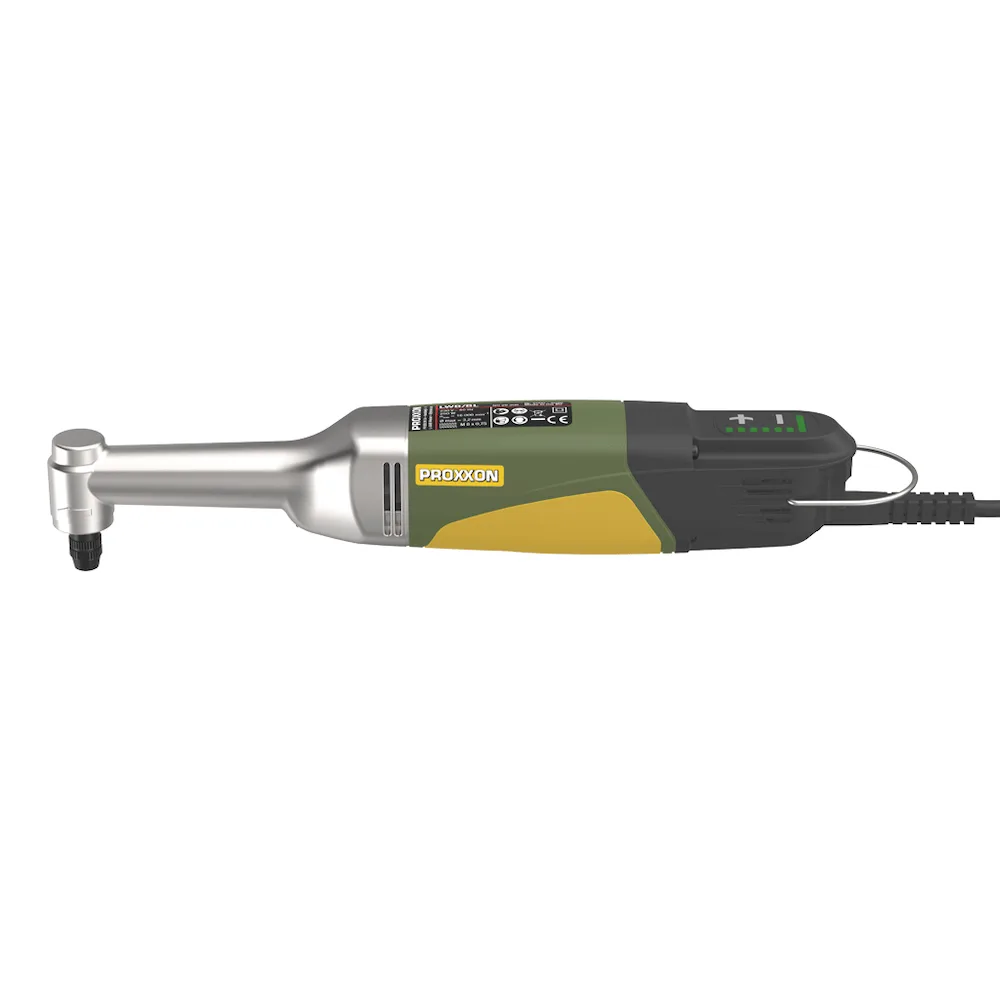 Proxxon 29207, Masina de gaurit-frezat cu gat lung la 90 de grade LWB/BL, BRUSHLESS, 16000 rpm