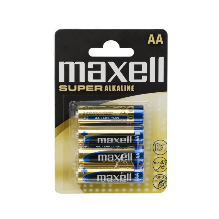 Baterii AA LR6 alcaline 1.5V, blister 4 buc, durata lunga, rezistente scurgeri, telecomanda /jucarii