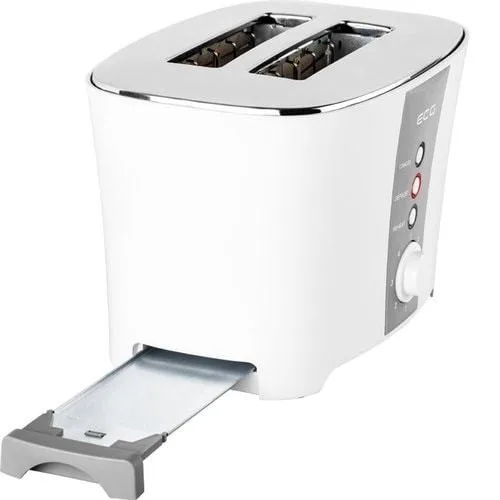 Prajitor de paine ECG ST 818, 800W, reincalzire, dezghetare, anulare, 2 felii - imagine 3