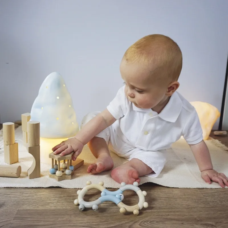 Jucarie bebe zornaitoare albastra, Egmont Toys - imagine 2
