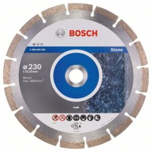 Disc diamantat Standard for Stone Bosch 230×22.23×2.3x10mm