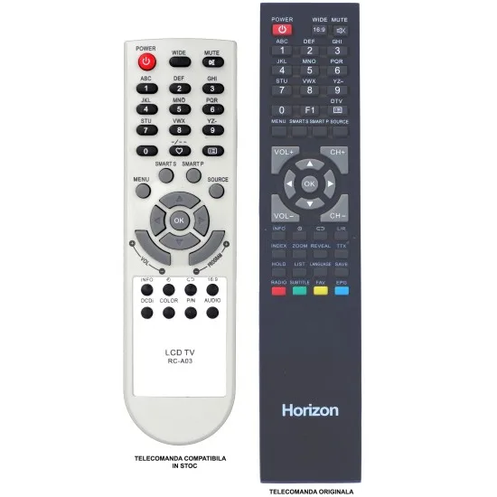 RC-A03-1 Telecomanda pentru LCD HORIZON