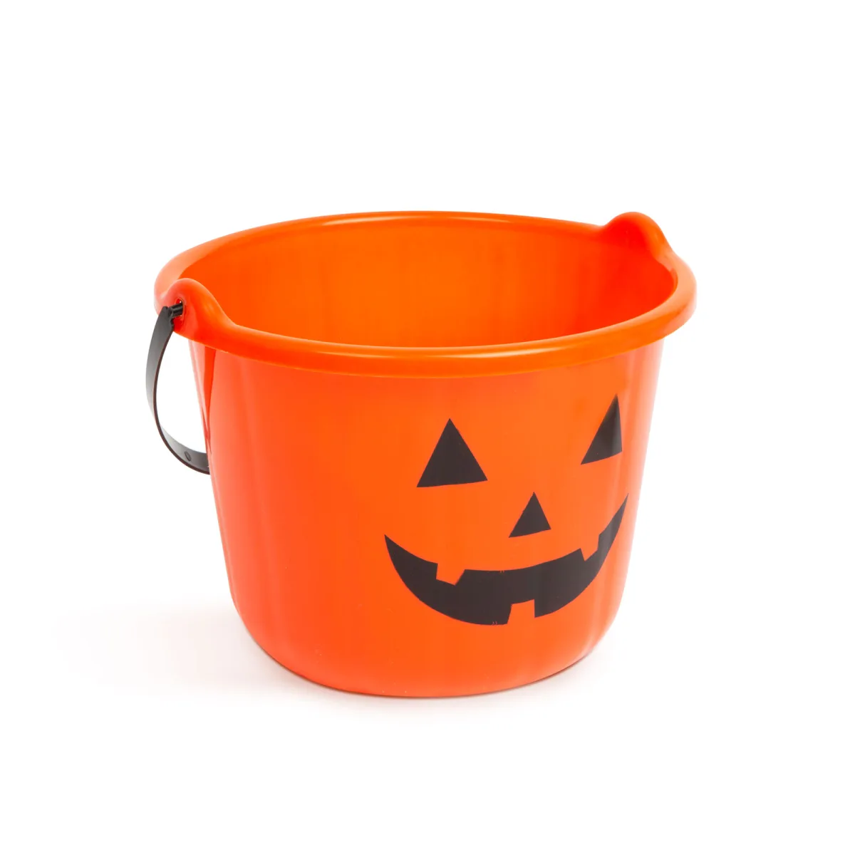 Galetusa Halloween dovleac, 20x15 cm, plastic
