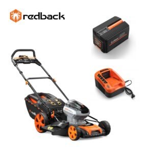 Pachet masina de tuns gazonul cu acumulatori Redback E146C+EP40+EC20, 46cm, 40V/4Ah, incarcator 40V/2A
