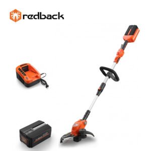 Pachet Trimmer gazon cu acumulator Redback E312D+EP20+EC20  40V/2Ah, incarcator 40V/2A