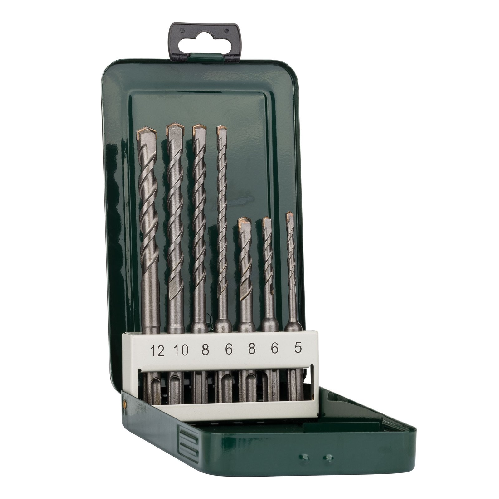 bosch set 7 burghie pentru gaurire cu percutie sds plus, d5-12mm 1 Bosch Set 7 burghie pentru gaurire cu percutie SDS Plus, D5-12mm