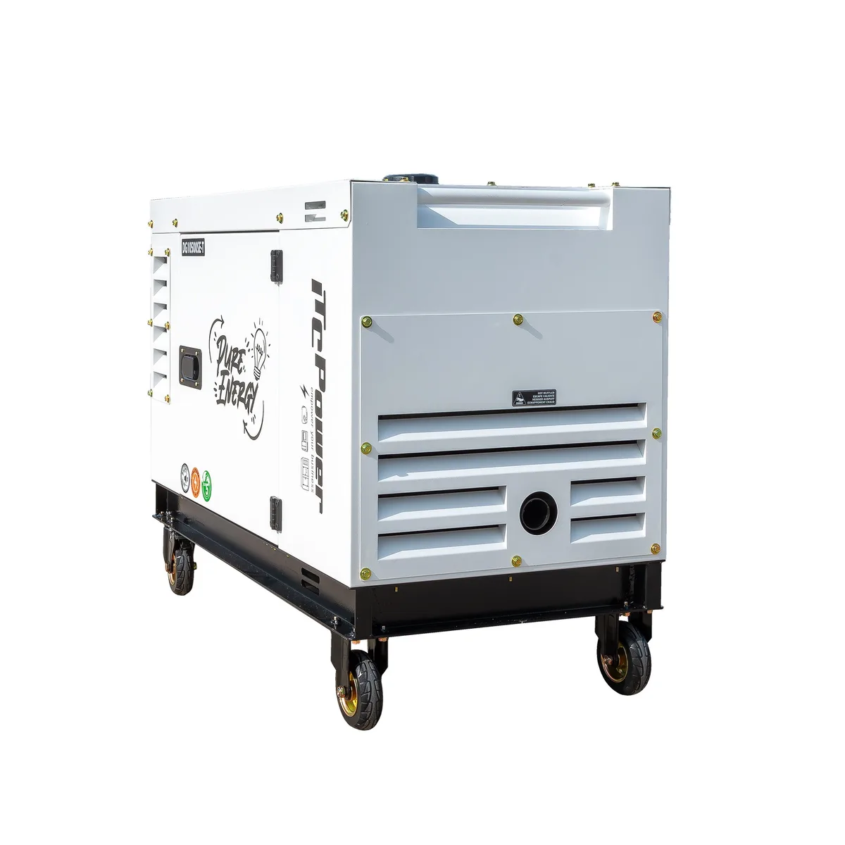 Generator diesel Full Power ITC Power DG10500SE-T, 10,6 kVA, 230/400 V, controller DC30 - imagine 13