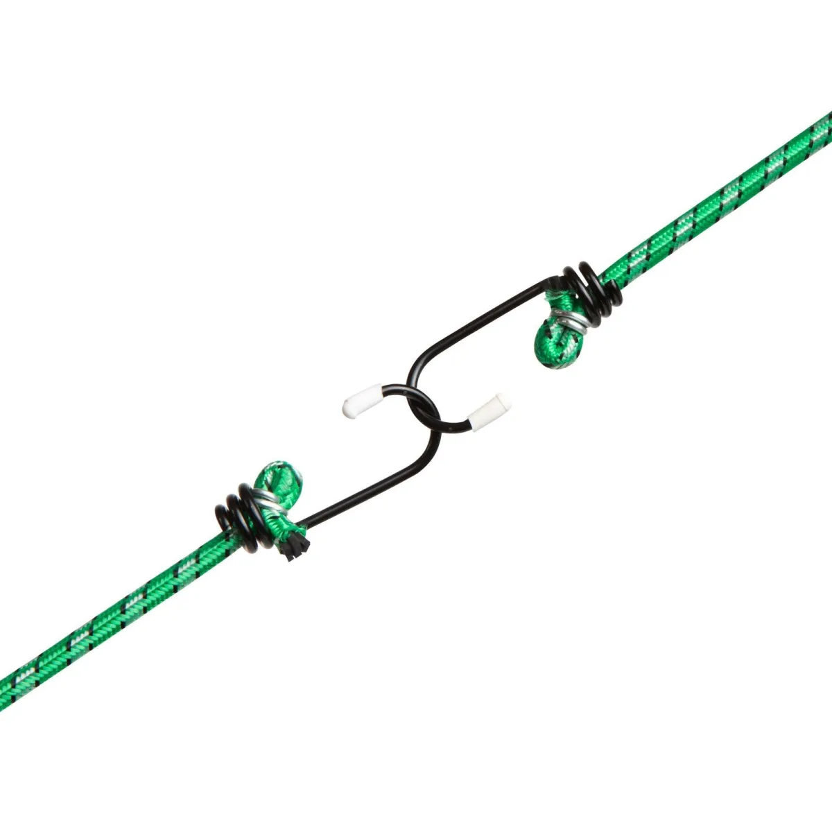 Set chingi elastice cu carlige metalice, 2x150 cm, 6 mm, fixare bagaje, 6 kg - imagine 3