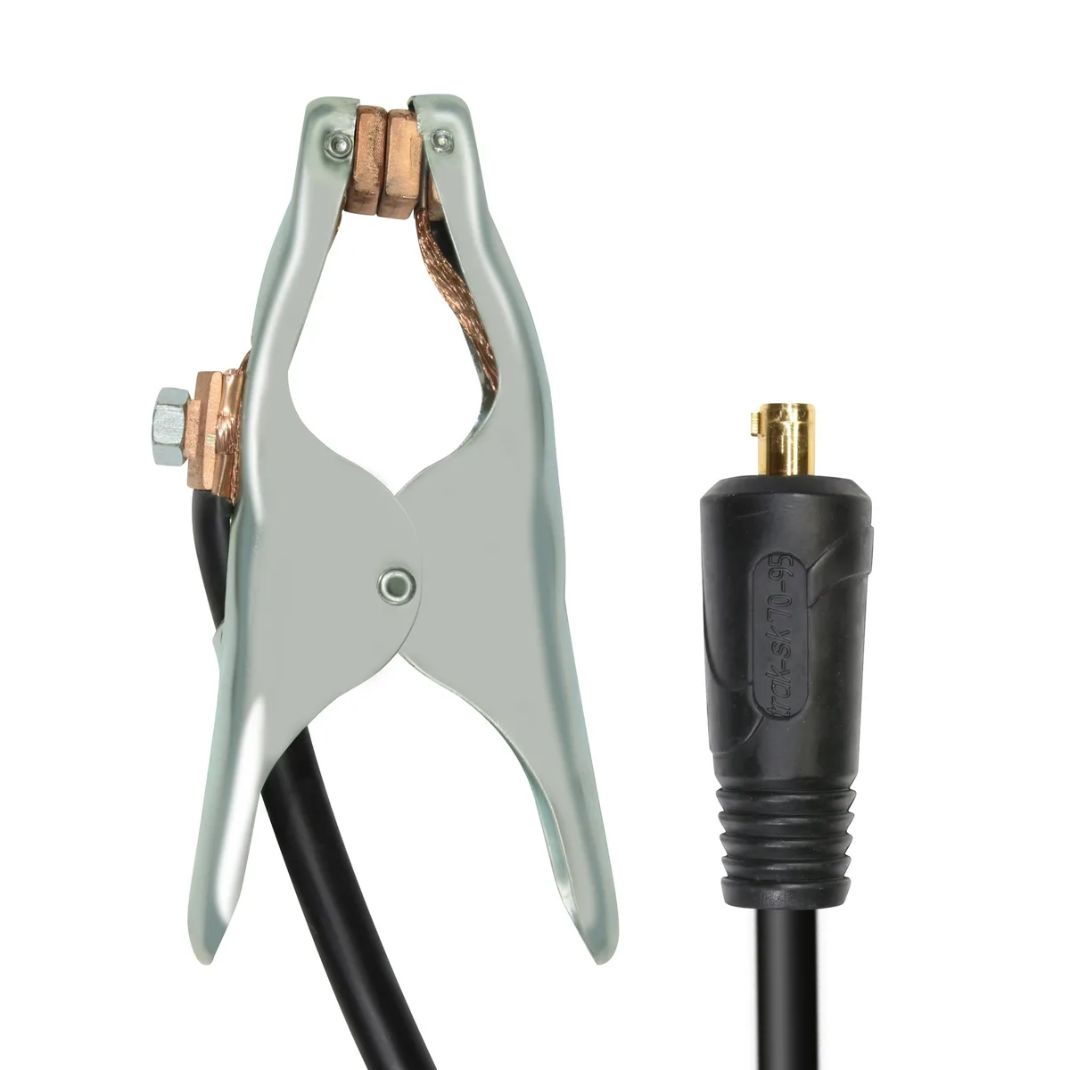 Cleste de masa cu cablu 70 mmp 3 m si mufa AX70 Telwin - imagine 3