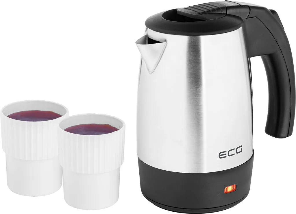 Cana electrica fierbator ECG RK 550 Travel, 0,5L, 1000W, otel inoxidabil - imagine 5