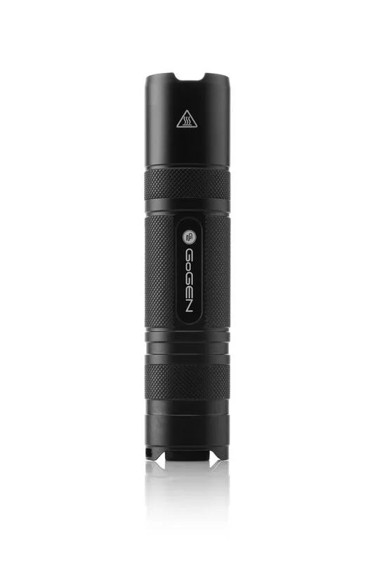 Lanterna GoGEN FL02, 300 lm, IP56, acumulator 18650 inclus sau 3 x AAA, Aluminiu, neagra - imagine 4