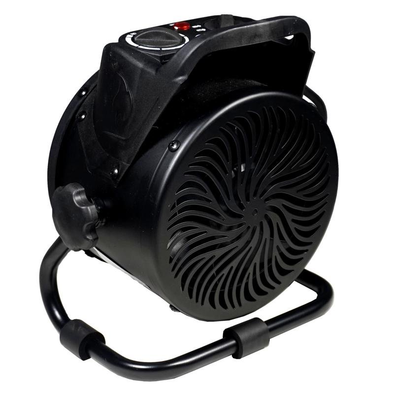 Aeroterma electrica Zobo ZB-ET2C, 2 kW elemente ceramice PTC - imagine 2