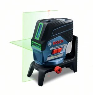 Nivela laser verde cu linii (20 m) cu Bluetooth Bosch GCL 2-50 CG + RM 2 Suport professional + BM 3 (solo) + Clema pentru tavan + L-Boxx
