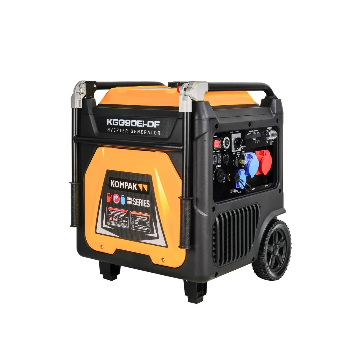 Generator inverter Dual Fuel KOMPAK KGG90Ei-DF, 8.9 kW, benzina/GPL - imagine 2