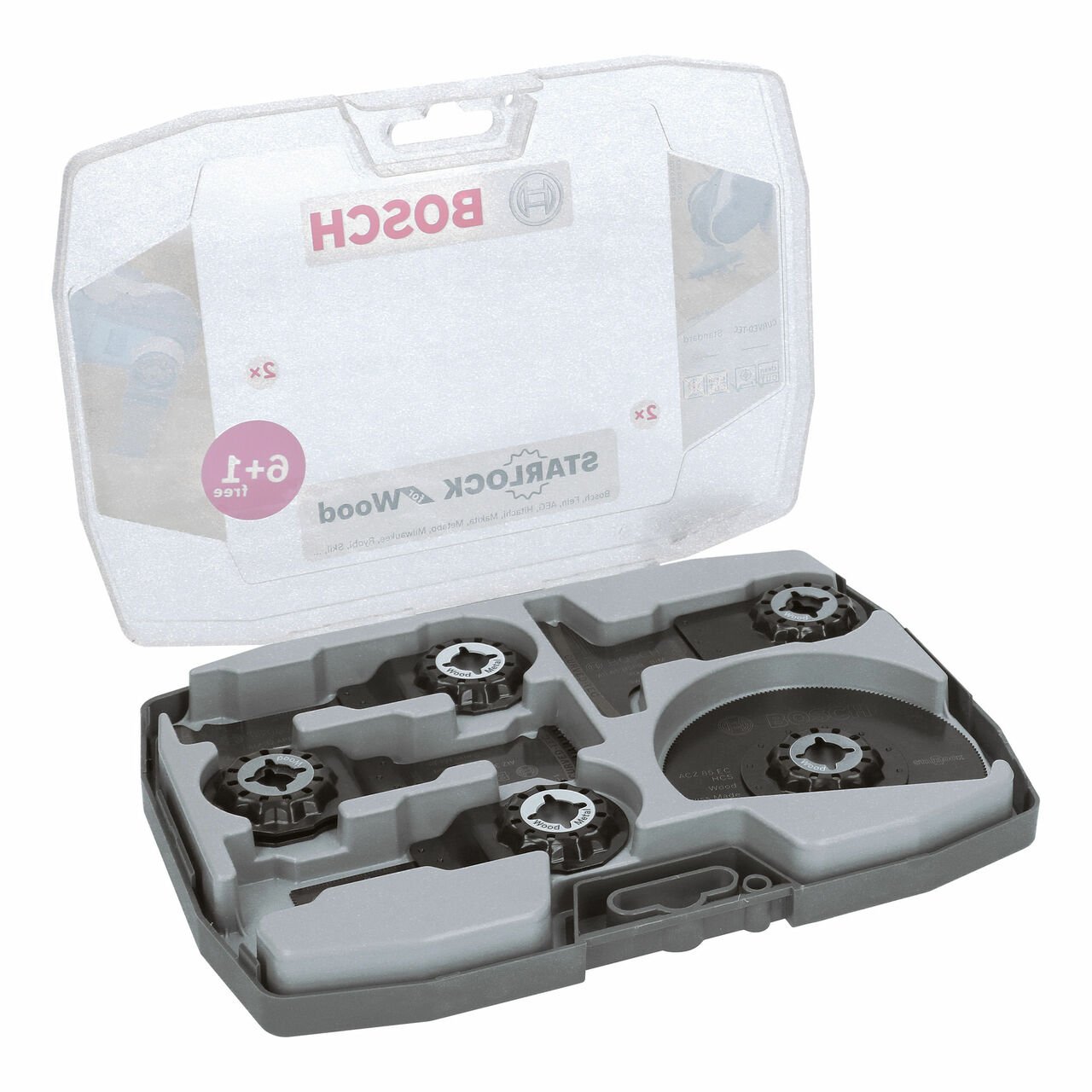 bosch set 7 panze ferastrau pentru lemn starlock rb 1 Bosch Set 7 panze ferastrau pentru lemn StarLock RB