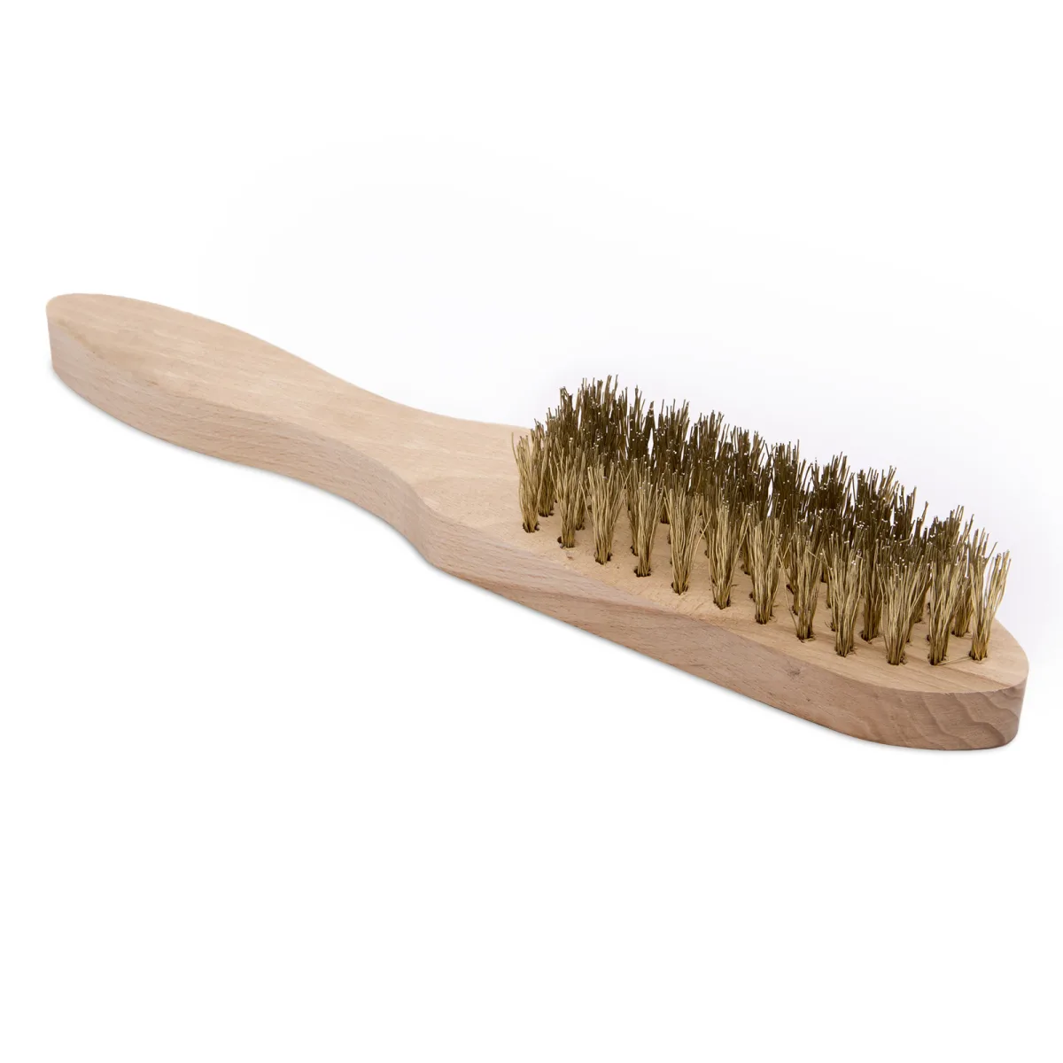 Perie sarma 5 randuri 28 cm, curatare rugina vopsea, maner lemn rezistent