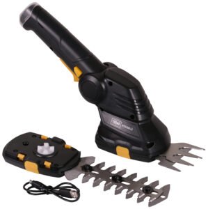 Set foarfeca de tuns gard viu Texas HTG360Li, Li-Ion 3.6V, 1.3Ah, lungime lucru 12cm, latime lucru 7mm, electric