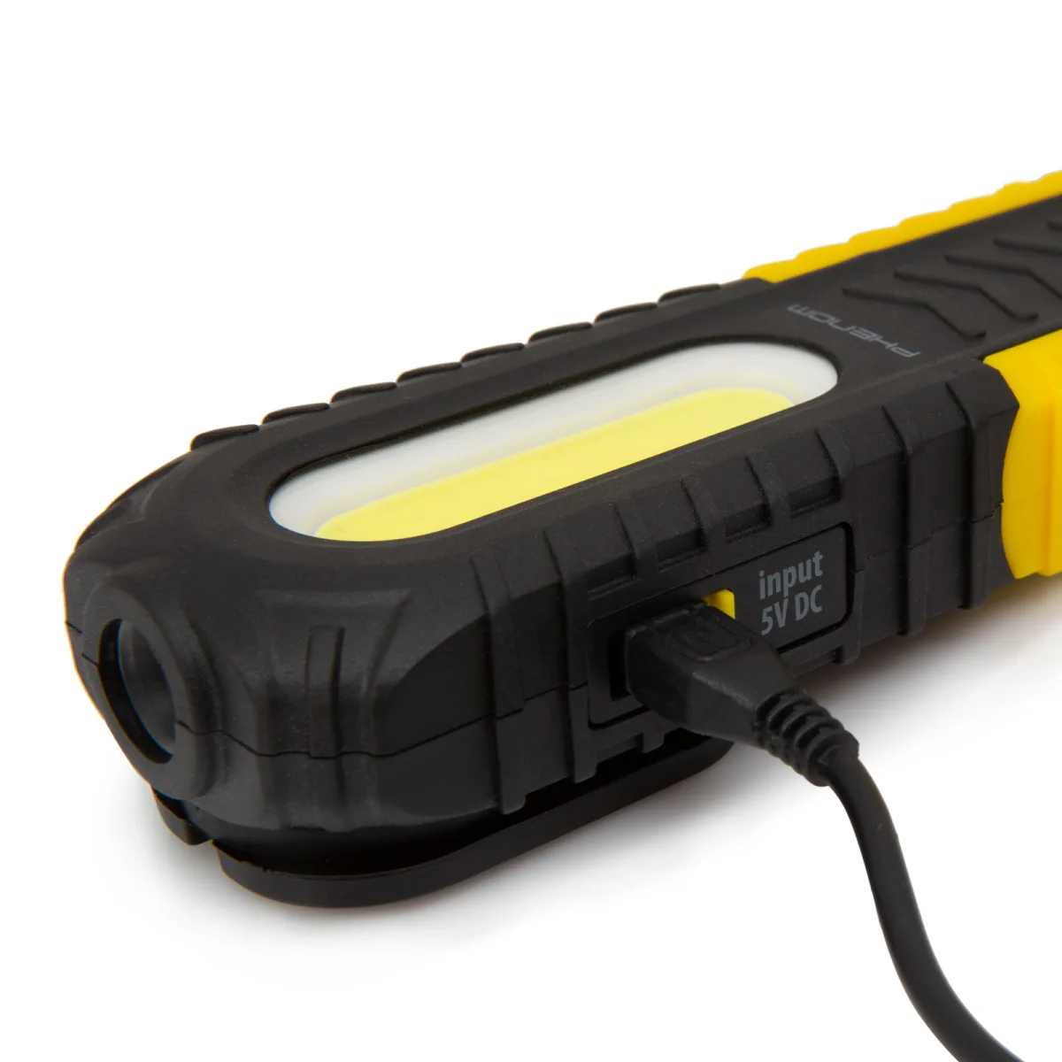 Lampa lucru LED COB 2 in 1, 400 lumeni, acumulator 2000 mAh, Type C, magnet, carlig, lanterna IP44 - imagine 5
