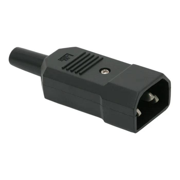 Stecher IEC C14 Tata 10A 250V cu Protectie la Rupere, Conector Alimentare PC