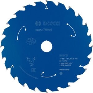 Panza ferastrau circular Expert for Wood, 165x20x1.5mm, 24T Bosch