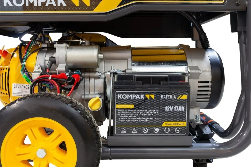 Generator pe benzina KOMPAK K9000E, 8.3 kW, monofazat, pornire electrica - imagine 5