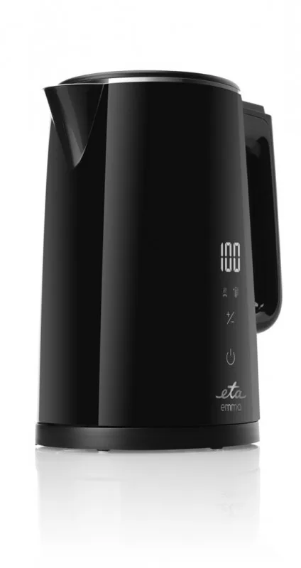 Fierbator electric ETA Emma 5595 90000, 2200 W, 1.5 L, pereti dubli, 40 - 100 ° C, afisaj LED, negru - imagine 2