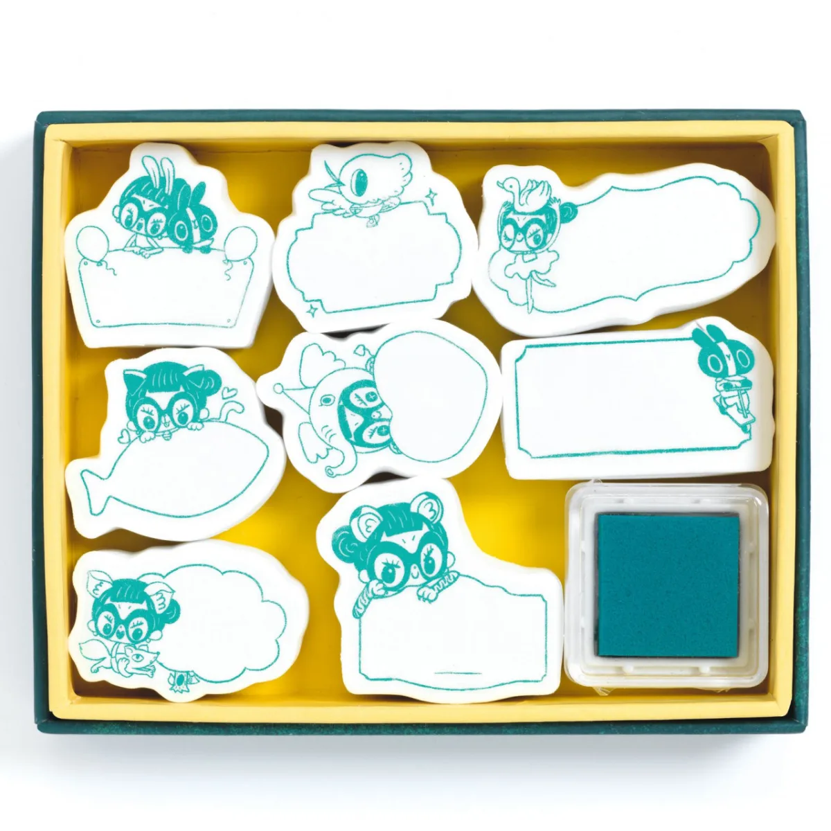 Set stampile mesaje Lam, Djeco - imagine 2
