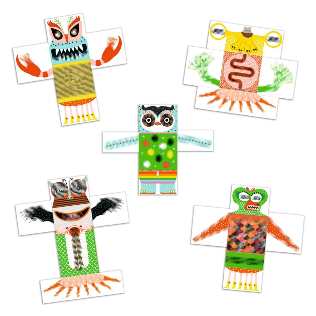 Kinoptik Rigolomonsters, Djeco - imagine 3