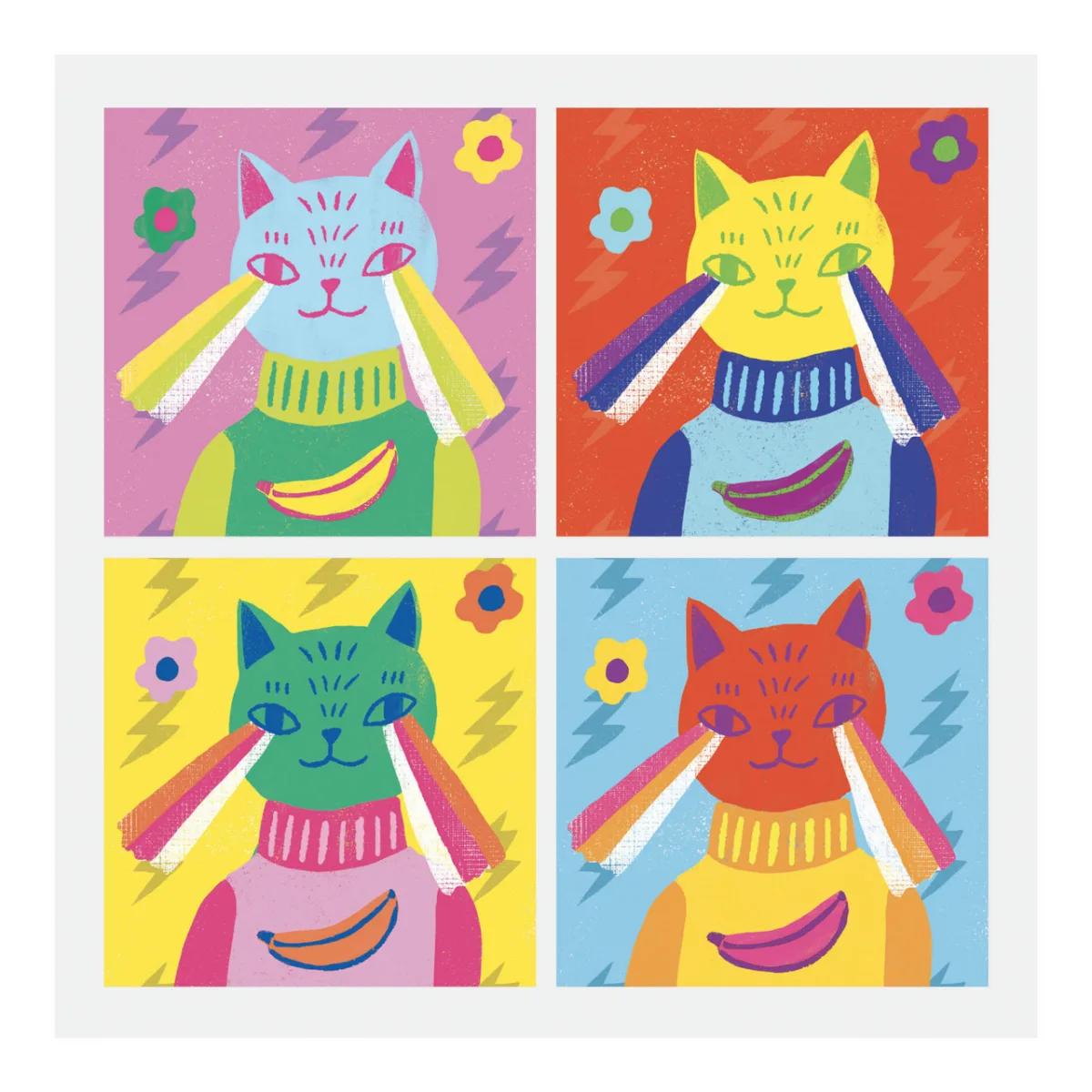 Atelier colaj Pop Art Inspired by Andy Warhol, Djeco - imagine 4