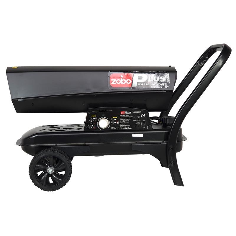 Tun de aer cald Zobo PLUS-K80W, ardere directa, 20kW - imagine 2