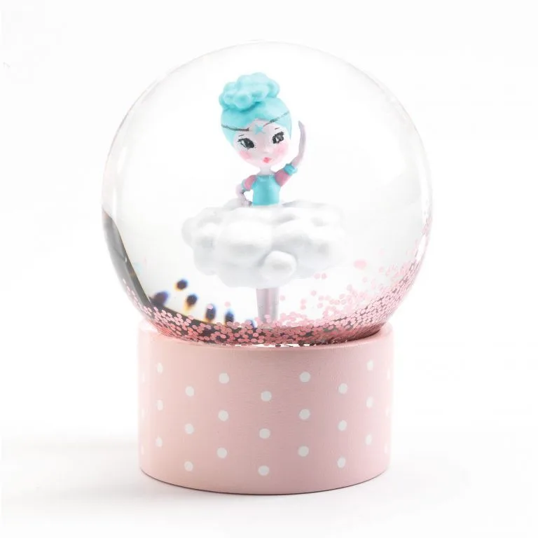 Mini glob cu zapada So cute, Djeco Balerina
