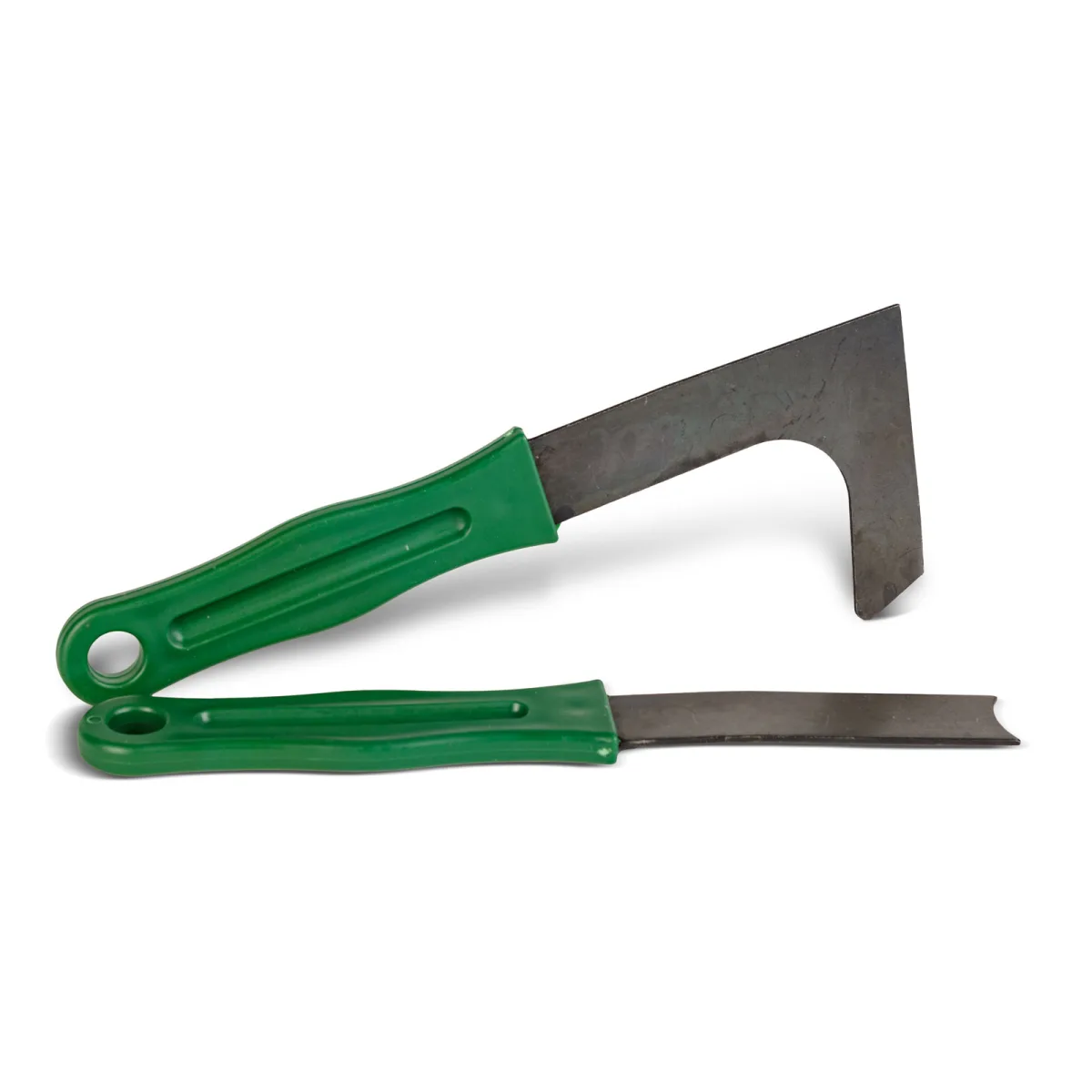 Set 2 cutite pentru plivit buruieni gradina, 20 cm, otel inoxidabil, maner antiderapant - imagine 2