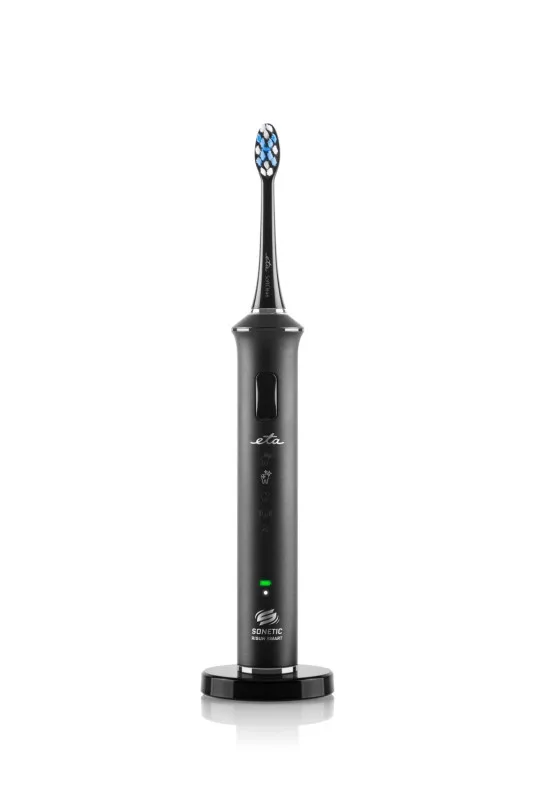 Periuta electrica sonica ETA Sonetic Smart 7707 90000, tehnologie microBUBBLES, negru - imagine 4