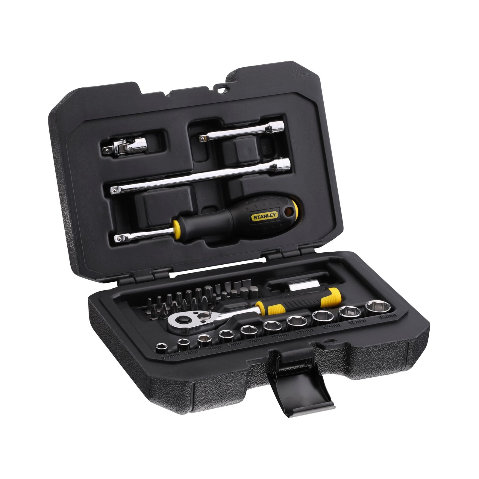 Stanley STMT828281 Set tubulare 1/4″, 38piese