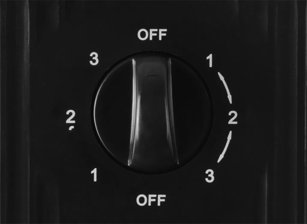 Ventilator turn ECG Tower Fan 1 Black, 50 W, 3 viteze, oscilatie, timer 120 min, negru - imagine 5