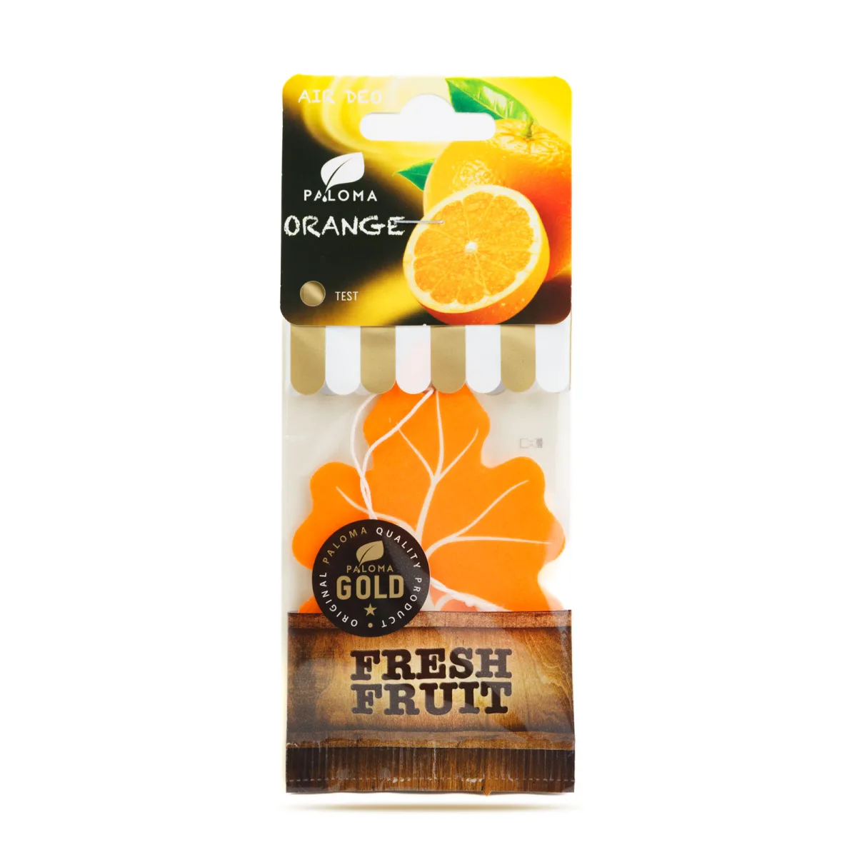 Odorizant Auto Paloma Gold Fresh Fruit Orange, Parfum Fructat Portocala