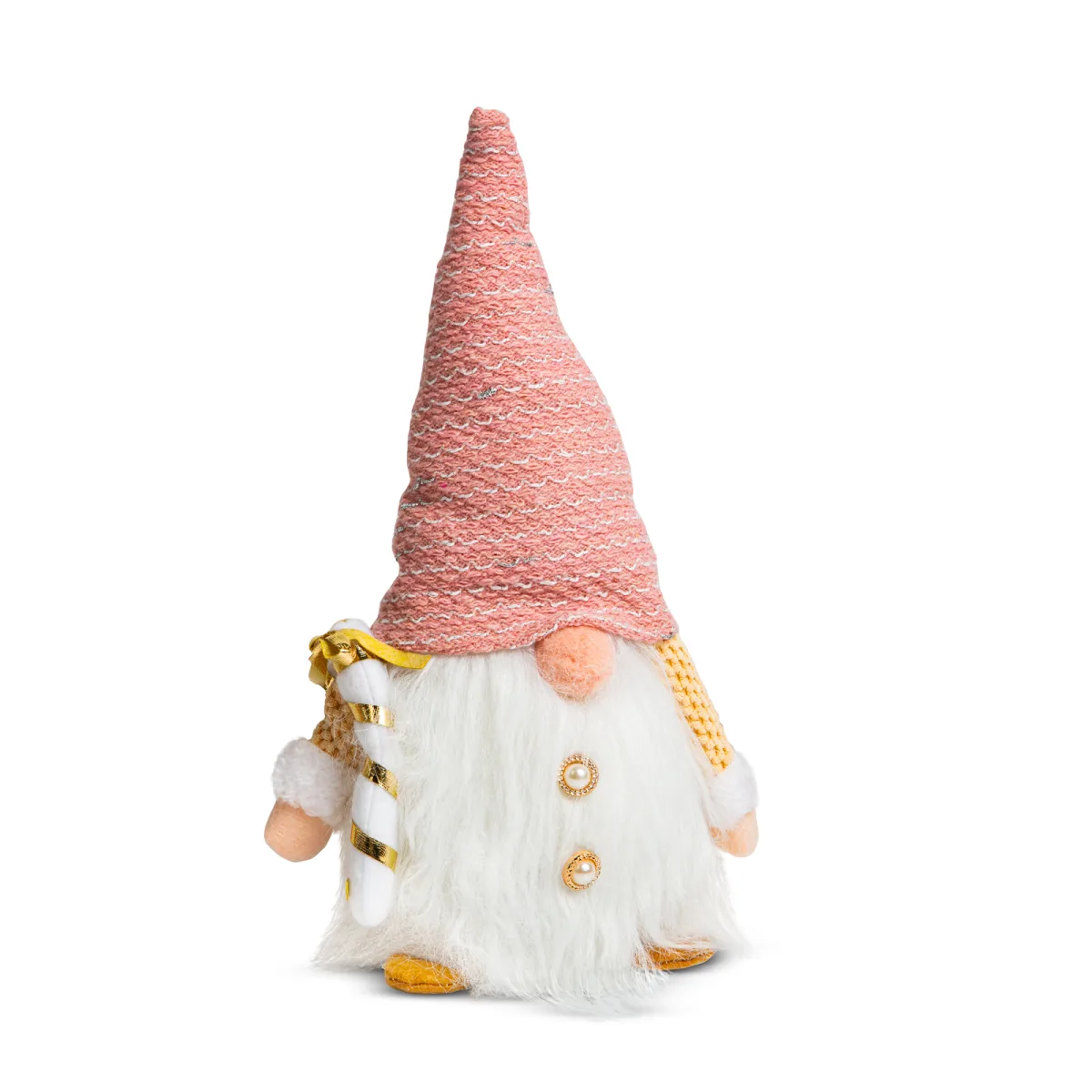 Decoratiune Craciun elf scandinav 28 cm, figurina textila, 2 modele - imagine 2