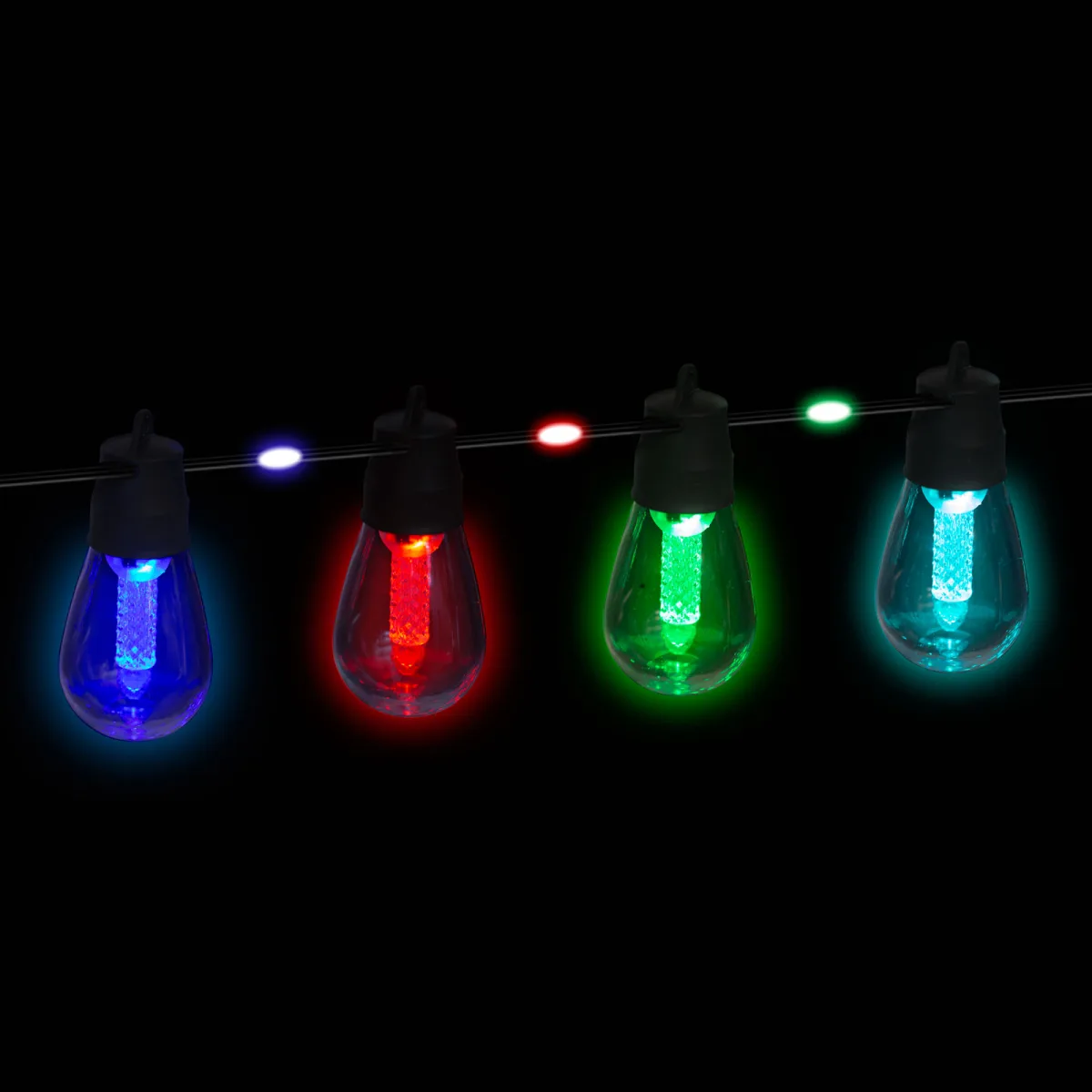 Sir luminos solar inteligent RGB 99 LED, 14.5 m, Bluetooth, control aplicatie, exterior IP65 - imagine 2