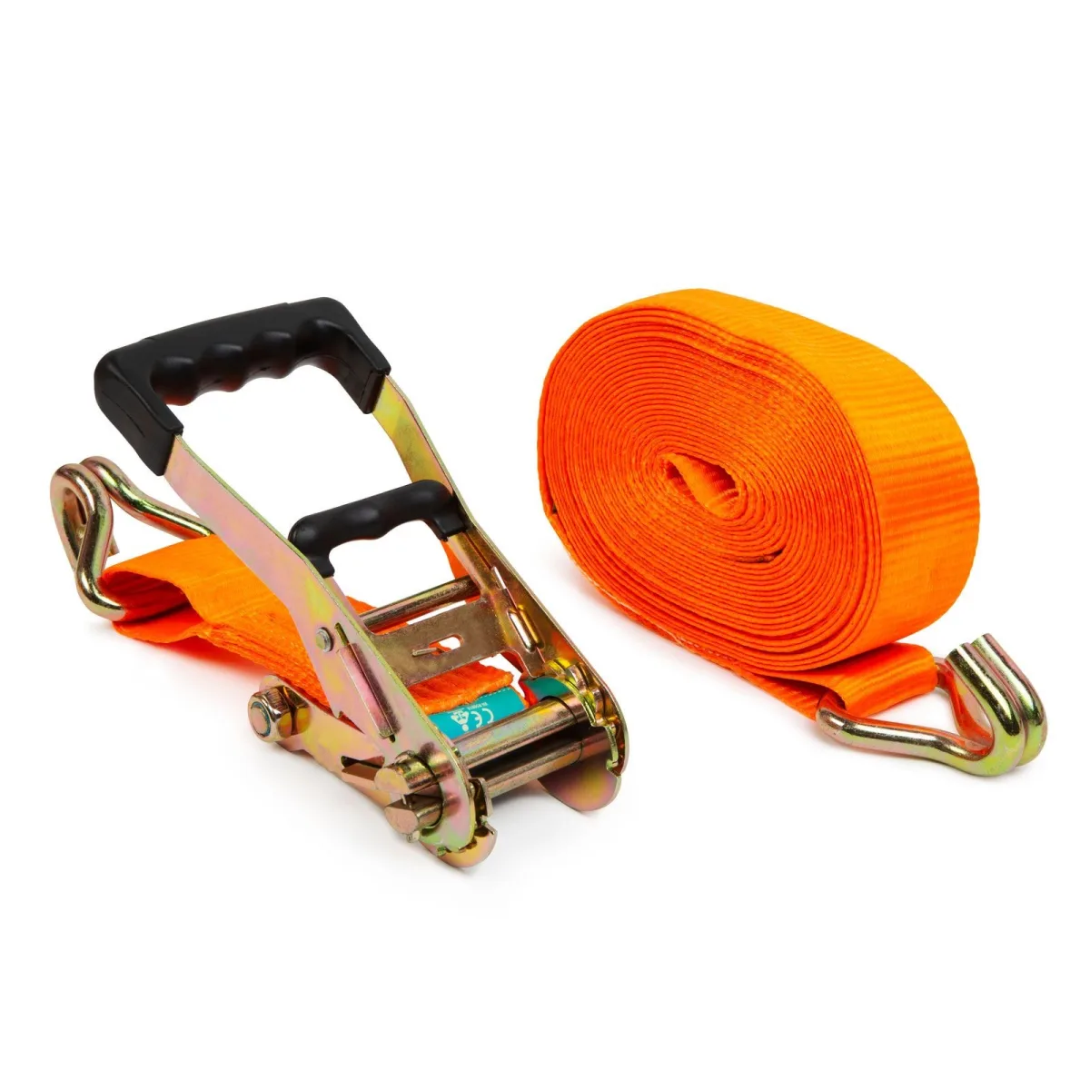 Chinga ancorare cu clichet 6 m, 50 mm, 2500 kg, curea fixare marfa, ratchet strap