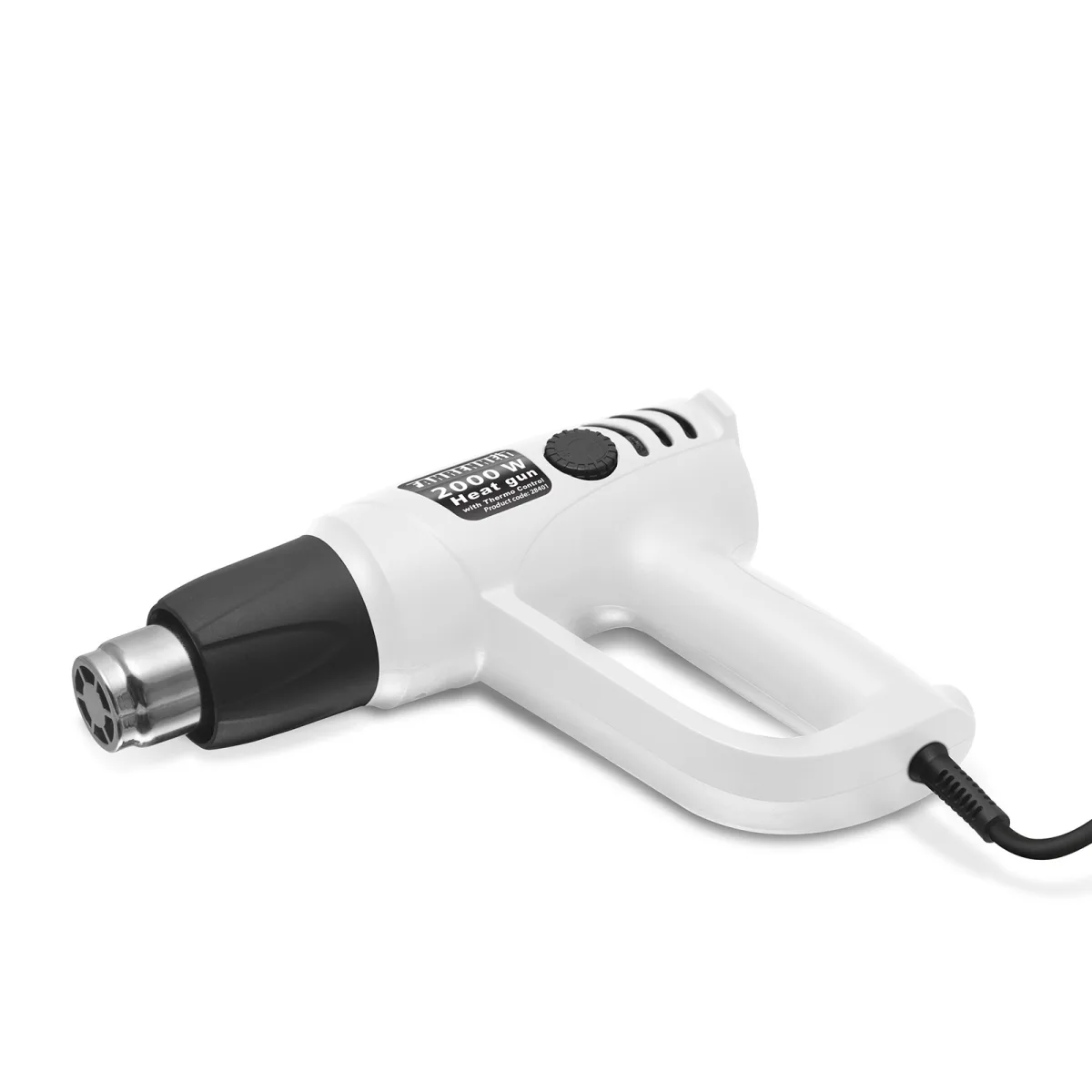 Pistol aer cald 2000W, 600C, reglaj temperatura, 4 duze, suflanta profesionala