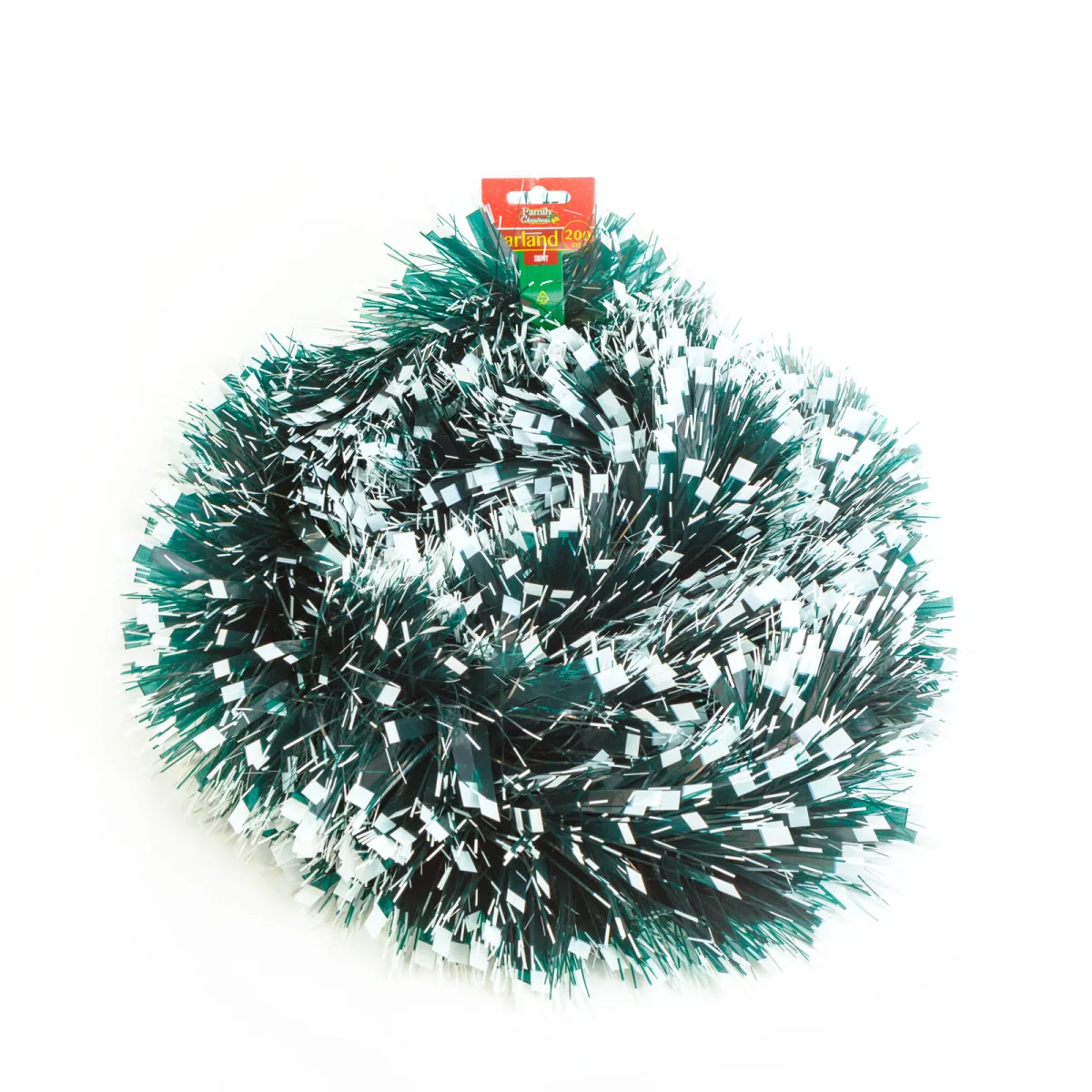 Ghirlanda pin cu zapada 200 cm decor Craciun usa masa scari semineu - imagine 2