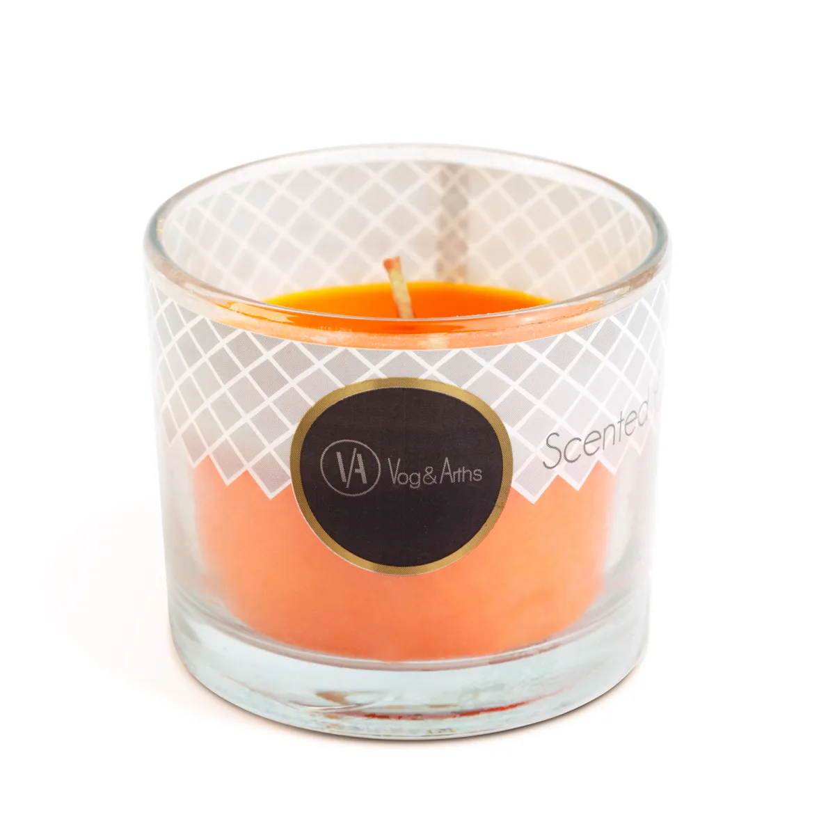 Lumanare parfumata, Spicy Pumpkin, 70 g, aroma dovleac si condimente, ceara aromata - imagine 2