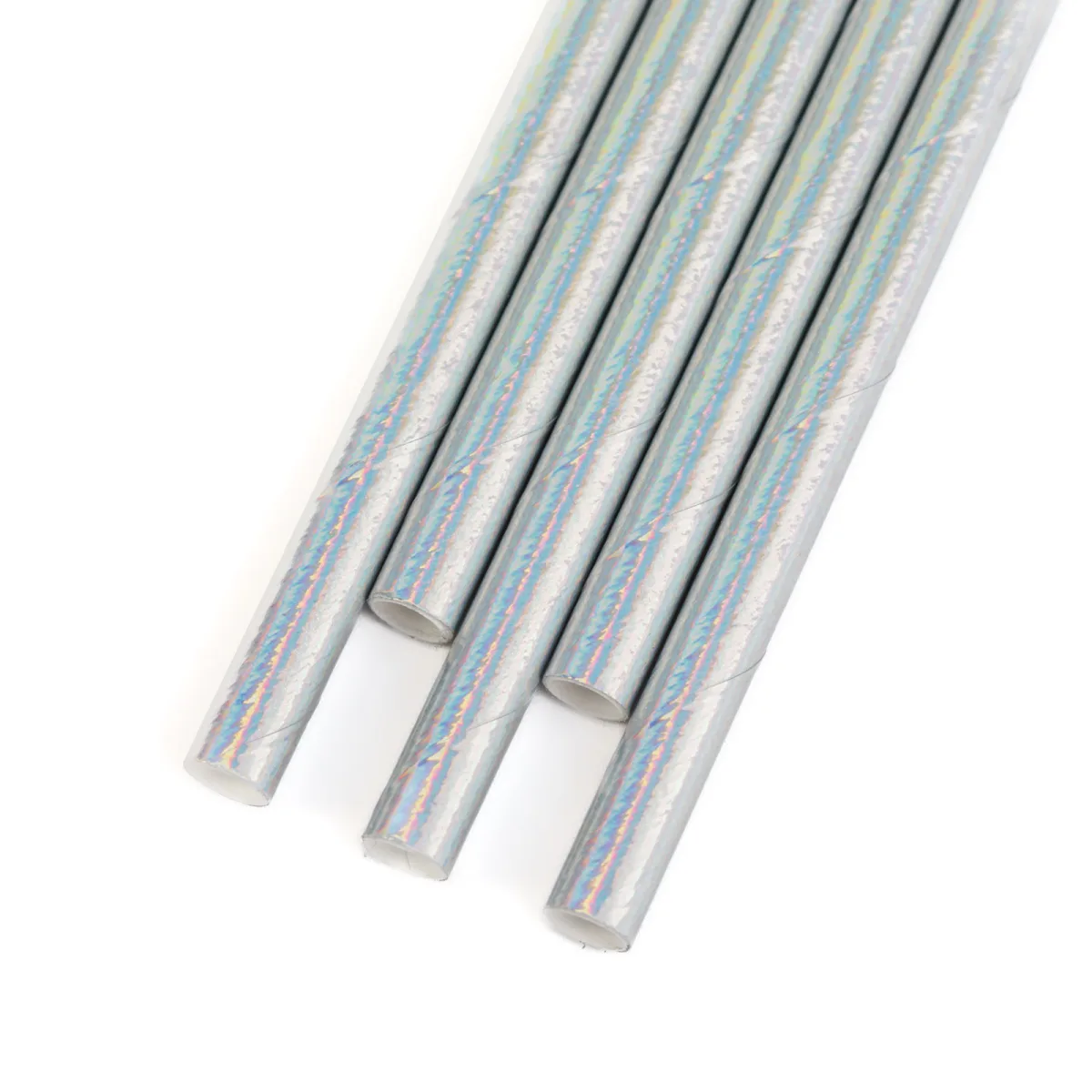 Paie hartie irizate 25 buc, 197 mm, lucioase, eco, efect sclipitor