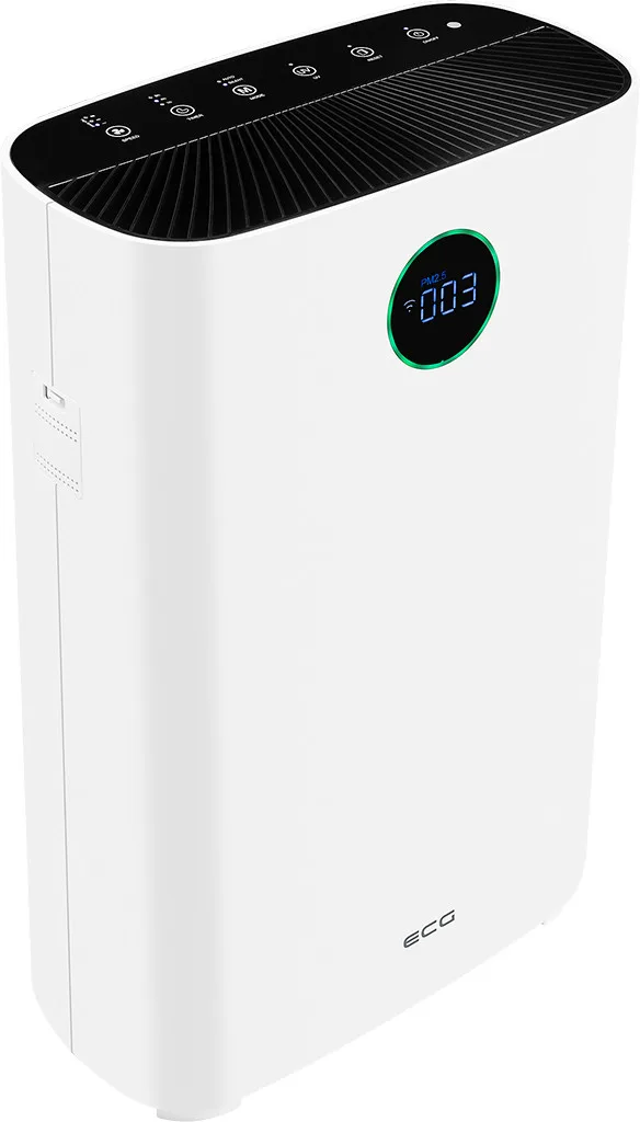 Purificator de aer ECG AP3 Pure Comfort, 33 W, Wi-Fi, 4 viteze, tehnologie UV, ionizare, alb - imagine 5