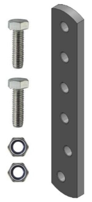 Adaptor reglare pozitii lucru compatibil cu grebla, plug bilonat, prasitoare pentru Lilli, El-Tex 1800, FRX, FRZ Texas