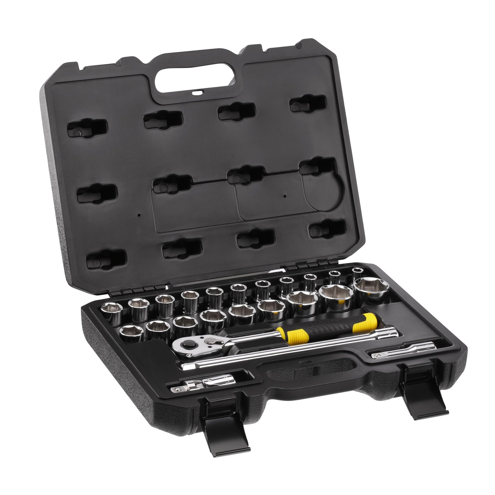 stanley stmt82830-1 set tubulare 1/2", 24 piese 1 Stanley STMT82830-1 Set tubulare 1/2", 24 piese