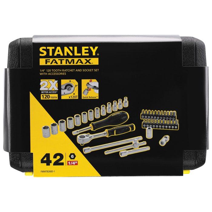 Stanley FMMT82683-1 Set tubulare FM 1/4″ – 42 piese