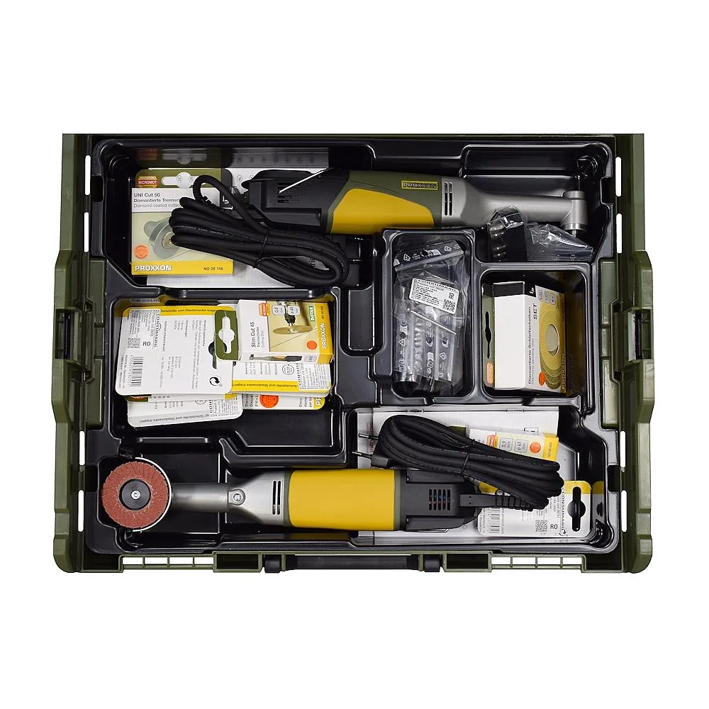Set debitare ceramica si piatra naturala, Proxxon Specialist, combo pack, Brushless, 26 piese - imagine 5