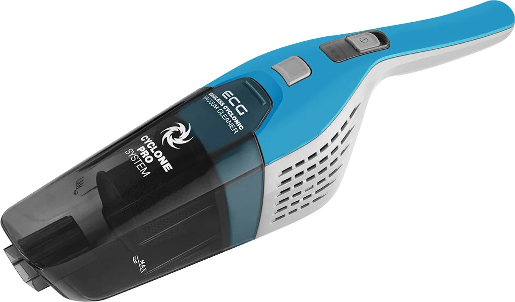 Aspirator vertical portabil 2in1 ECG VT 4520 Bruno, 90 W, baterie Li-Ion 18.5 V, sistem de filtrare cyclonic, albastru - imagine 6